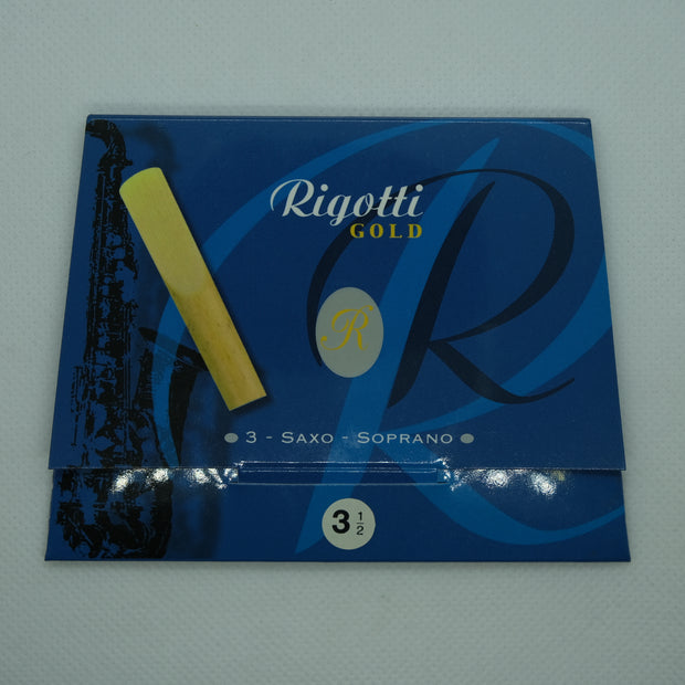 Rigotti Gold Soprano Reeds - 3x