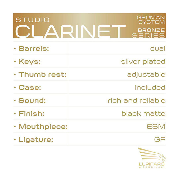 Clarinet German System - Lupifaro - RMusik