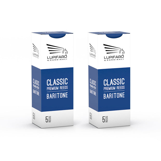 Baritone Reeds - Classic "Filed Cut" - Bundle Pack - 10x - Lupifaro - RMusik